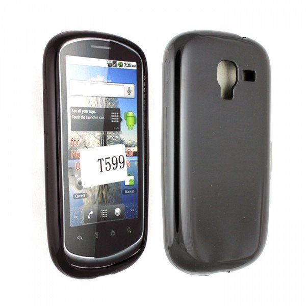 Wholesale Galaxy Exhibit T599 TPU Gel Case (Black)